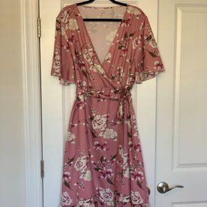 Milumia Belted Wrap Dress